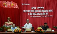 Спикер вьетнамского парламента совершил рабочую поездку в провинцию Хаузянг