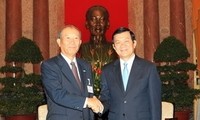 Президент СРВ Чыонг Тан Шанг принял делегацию японских компаний