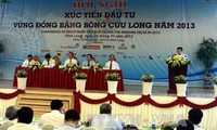 Открылась конференция по содействию инвестициям в районы дельты реки Меконг-2013