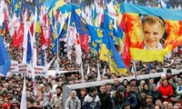 В Киеве прошла акция протеста против отказа от Соглашения об ассоциации с ЕС