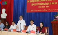 Председатель НС СРВ Нгуен Шинь Хунг посетил провинцию Фуиен