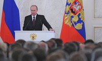 Владимир Путин обратился с ежегодным посланием к Федеральному Собранию