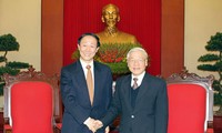 Глава Компартии Вьетнама принял делегацию Компартии Китая