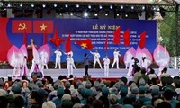 Празднование очередной годовщины со дня создания Вьетнамской народной армии