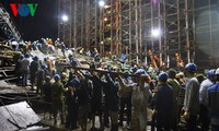 Спасательная работа была проведена всю ночь на постройке Формоса-Хатинь