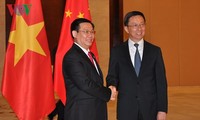 Вице-премьер СРВ Выонг Динь Хюэ провел переговоры с вице-премьером Хань Чжэн 
