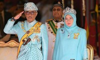Поздравительная телеграмма в адрес короля Малайзии