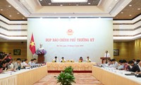 Очередная майская пресс-конференция вьетнамского правительства