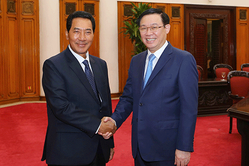 Вице-премьер Вьетнама принял вице-спикера лаосского парламента 