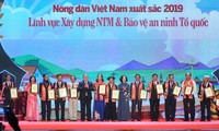 Награждены 63 лучших крестьянина Вьетнама 2019 года