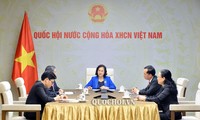 Председатель НС СРВ Нгуен Тхи Ким Нган провела телефонный разговор с лаосской коллегой Пани Ятхоту
