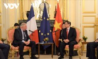 Премьер-министр Фам Минь Тинь в ходе своего визита во Францию провел ряд встреч на высоком уровне