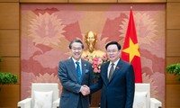 Председатель НС Вьетнама Выонг Динь Хюэ принял Председателя Совета директоров Японского банка международного сотрудничества