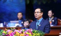 Закрылся 13-й Съезд профсоюзов Вьетнама. Нгуен Динь Кханг был переизбран председателем Конфедерации труда Вьетнама 13-го созыва