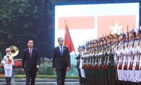 Церемония встречи Президента Индонезии Джоко Видодо