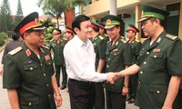 Chủ tịch nước Trương Tấn Sang thăm và làm việc tại tỉnh Điện Biên