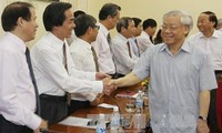 Tổng Bí thư làm việc với Học viện Chính trị - Hành chính Quốc gia Hồ Chí Minh