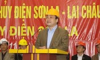 Phó Thủ tướng Hoàng Trung Hải phát lệnh chạy tổ máy số 5 thủy điện Sơn La