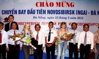 Sân bay quốc tế Đà Nẵng đón chuyến bay trực tiếp từ Nga