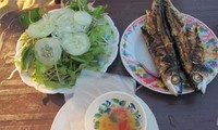 Cá chuồn nướng - món ngon xứ Quảng