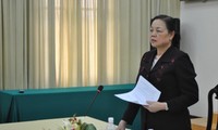 Bà Hà Thị Khiết làm việc với huyện Ba Tơ, tỉnh Quảng Ngãi