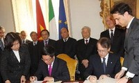 Tuyên bố chung về thiết lập quan hệ đối tác chiến lược Việt Nam - Italia