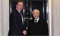 Tổng Bí thư Nguyễn Phú Trọng hội đàm với Thủ tướng Anh