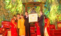 Quảng Ninh: Đón nhận Bằng Di tích Quốc gia đặc biệt và khai hội xuân Yên Tử 