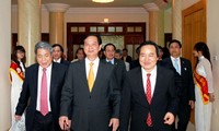 Thủ tướng Nguyễn Tấn Dũng thăm, làm việc với Đại học quốc gia Hà Nội