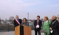 Khánh thành Quảng trường Hiệp định Paris tại Pháp