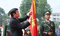 Chủ tịch nước Trương Tấn Sang dự lễ Kỷ niệm 50 năm thành lập Học viện Biên phòng