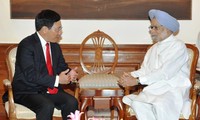 Thủ tướng Ấn Độ tiếp Bộ trưởng Ngoại giao Việt Nam