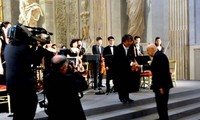 Dàn nhạc Giao hưởng Việt Nam biểu diễn tại Phủ Tổng thống Italia 