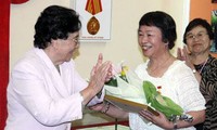 Tác giả cuốn sách “Nguyễn Thị Bình- Người phụ nữ làm thay đổi thế giới” giao lưu tại Quảng Nam