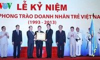 Mít tinh Kỷ niệm 20 năm phong trào Doanh nhân trẻ Việt Nam