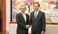 Bộ trưởng Bộ Công an Trần Đại Quang tiếp Đại sứ Nhật Bản 