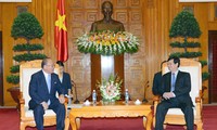 Thủ tướng Nguyễn Tấn Dũng tiếp cố vấn đặc biệt liên minh nghị sỹ hữu nghị Nhật - Việt