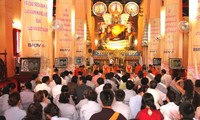 Phật giáo Lào và Việt Nam phối hợp tổ chức lễ cầu an