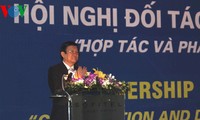 Chủ tịch nước Trương Tấn Sang dự Hội nghị đối tác Hội chữ thập đỏ Việt Nam