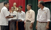 Tỉnh Quảng Nam động viên cựu chiến binh là ngư dân tiêu biểu 
