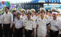 Lễ viếng Đại uý Dương Văn Bắc hi sinh tại nhà dàn DK1