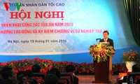 Chủ tịch nước Trương Tấn Sang yêu cầu ngành tòa án không được để xảy ra oan sai và bỏ lọt tội phạm
