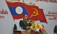 Mít tinh kỷ niệm 66 năm ngày thành lập Quân đội nhân dân Lào