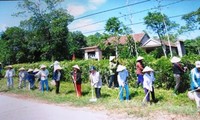 Phụ nữ tỉnh Quảng Trị tham gia xây dựng nông thôn mới