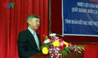 Đại sứ Việt Nam nói chuyện tại Đại học quốc gia Lào
