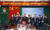 Tăng cường hợp tác giữa thanh niên Thủ đô Hà Nội và Vientiane
