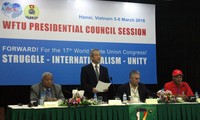 Hội đồng Chủ tịch Liên hiệp Công đoàn Thế giới ủng hộ Việt Nam bảo vệ chủ quyền tại biển Đông 