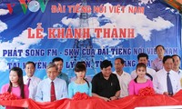 Khánh thành Trạm phát sóng FM của Đài TNVN tại huyện đảo Lý Sơn