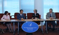 Trung tâm Dự phòng và Kiểm soát bệnh tật Hoa Kỳ hỗ trợ Việt Nam trong chương trình y tế toàn cầu