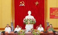Lần đầu tiên, Tổng Bí thư Đảng Cộng sản Việt Nam tham gia Đảng ủy Công an Trung ương